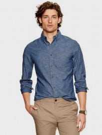 Gap Clean Chambray Shirt