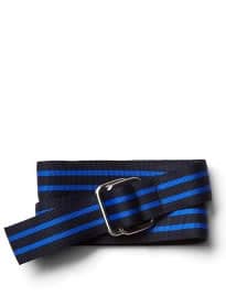Gap Striped Webbing Belt