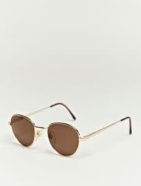 Cutler And Gross Unisex Circular Lens Sunglasses