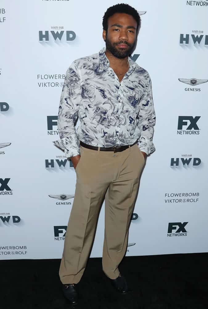 Donald Glover Gucci