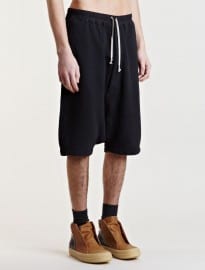 Rick Owens Drkshdw Mens Drop Crotch Shorts