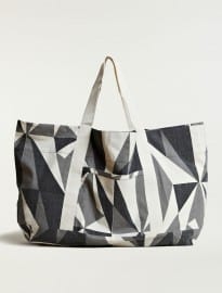 Rick Owens Drk Shdw Mens Oversized Canvas Bag