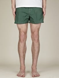 Ecoalf Mens Green Mallorca Swim Shorts