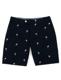 Ted Baker Flamgo - Embroidered Chino Shorts