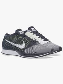 Nike Flyknit Racer Black & White