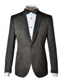 Black Paisley Evening Jacket