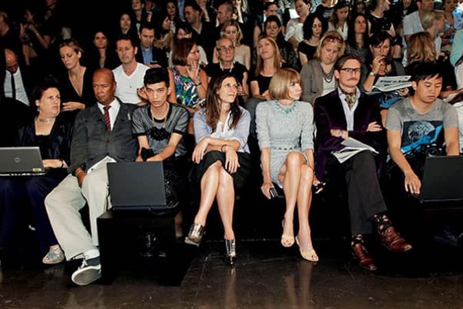 Front Row Bloggers and Journalists