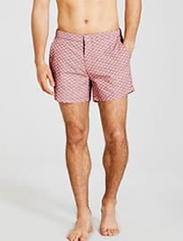 Geo Print Swim Shorts