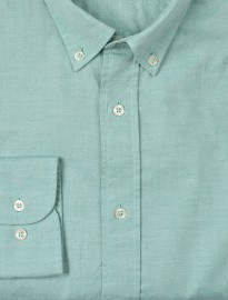 Green Washed Cotton Weekend Shirt