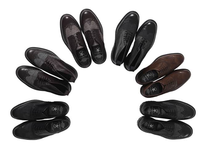 Hackett x Joseph Cheaney & Sons and Fox Brothers
