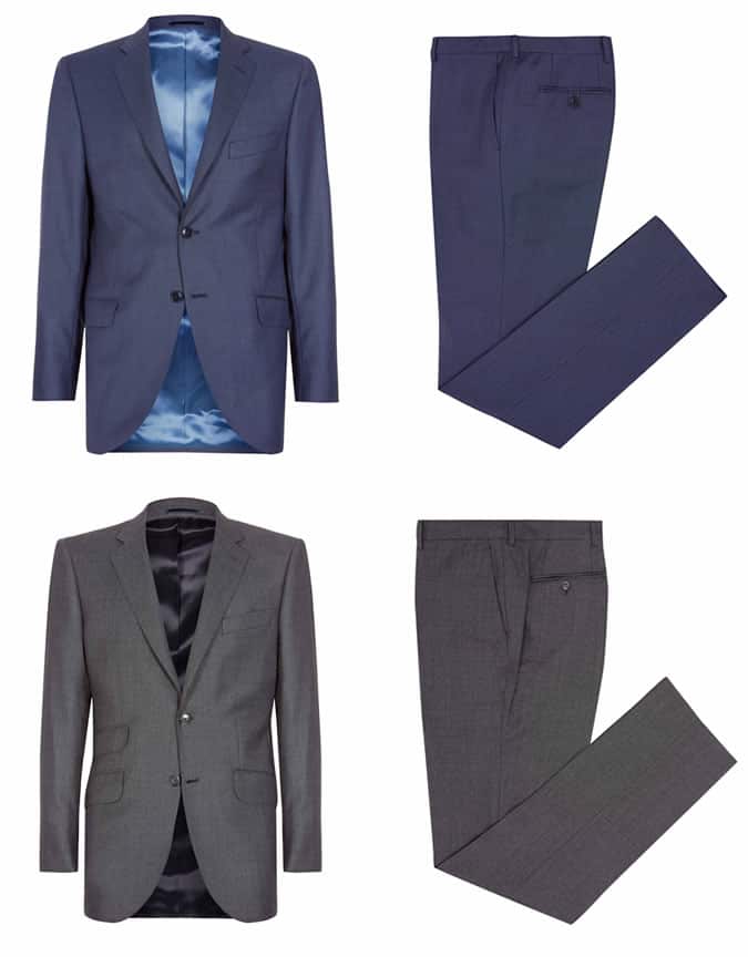 Hackett City Linen Suits