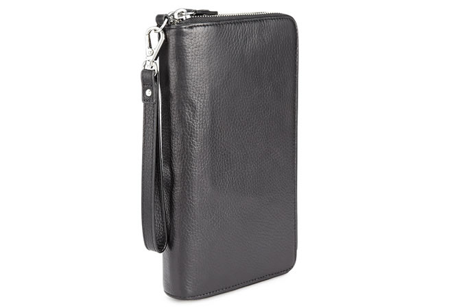 Luxury Leather Double Travel Wallet