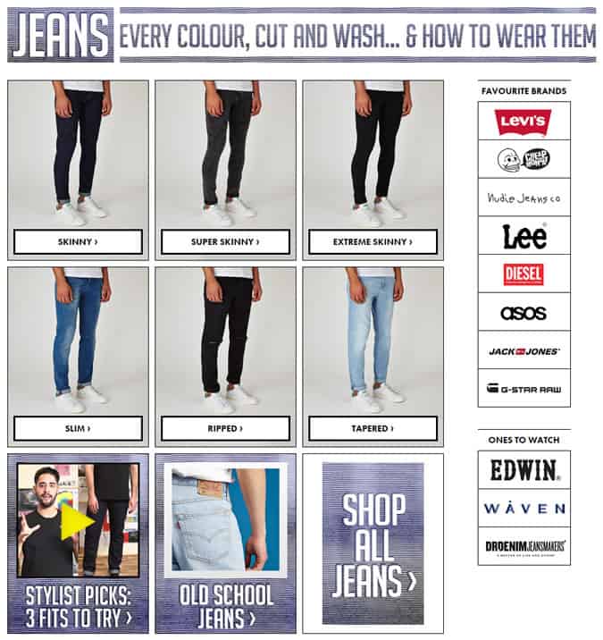 ASOS Denim Hub