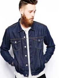 Levis Denim Jacket Regular Fit Trucker Stonewash
