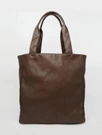 Asos Faux Leather Tote Bag