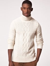 Jack & Jones Vintage Cable Roll Neck Jumper