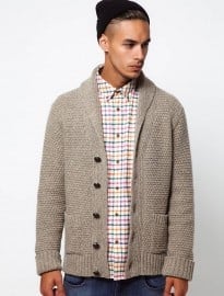 Barbour Cardigan Baltic Shawl Neck