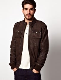 Pepe Jeans Leather Jacket
