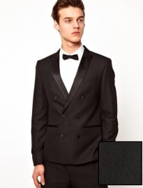 Asos Double Breasted Tuxedo Suit Jacket