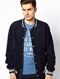 Jack & Jones Originals Suede Baseball Jacket
