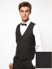 Asos Slim Fit Tuxedo Waistcoat