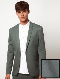 Asos Skinny Fit Suit Jacket In Wool Blend
