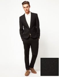 Asos Skinny Suit In Black