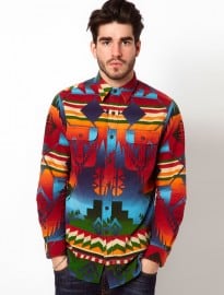 Polo Ralph Lauren Shirt With Aztec Pattern