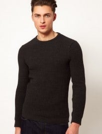 Asos Ribbed Crew Jumper