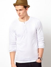 Esprit Long Sleeve Henley Top