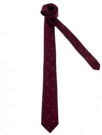 Asos Tie With Polka Dot