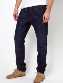 Edwin Jeans Ed-55 Relaxed Tapered Red Listed Selvage Burner