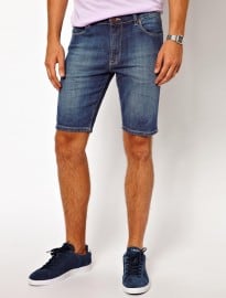 Asos Denim Short In Super Skinny Fit