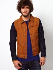 G Star Denim Jacket Hunter Mix Slim Fit Dark Aged