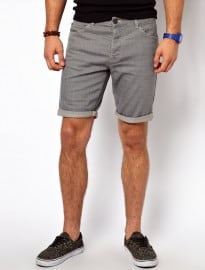 Asos Denim Shorts In Skinny Fit
