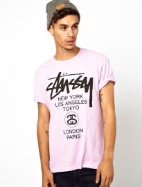 Stussy T-shirt World Tour