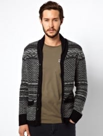 Levis Cardigan With Shawl Collar And 2 Pockets