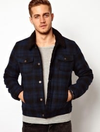 Asos Wool Check Jacket