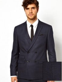 Asos Skinny Fit Suit Jacket In Prince Of Wales Check