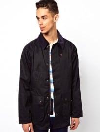 Barbour Bedale Jacket In Smart Cotton