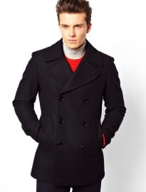 Reiss Wool Peacoat