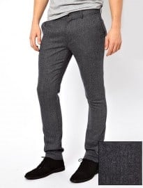 Farah Vintage Trousers In Herringbone - Exclusive