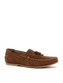Asos Tassel Loafers In Suede