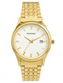 Sekonda Gold Bracelet Strap Watch