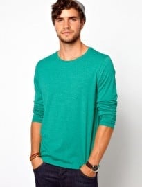 Asos Long Sleeve T-shirt With Crew Neck