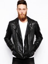 Asos Leather Biker Jacket