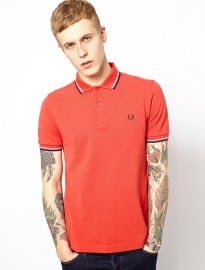 Fred Perry Slim Polo With Twin Tip