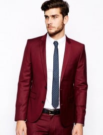 Selected Suit Jacket In Skinny Fit