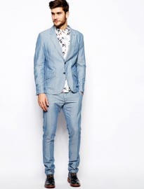 Antony Morato Chambray Suit Jacket