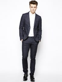 United Colors Of Benetton Casual Navy Suit